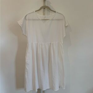 Amazon Women's White Mini Dress / Coverup